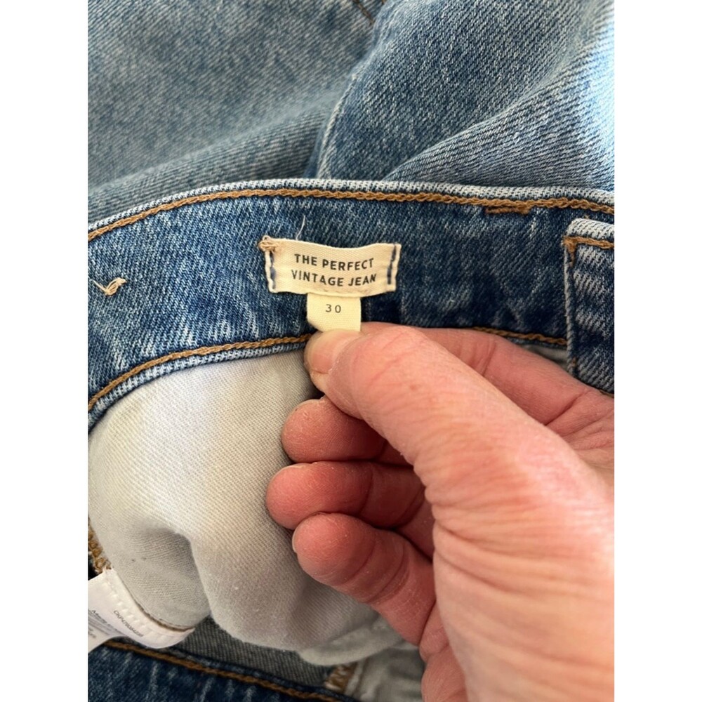Madewell The Perfect Vintage Jean in Kepler Wash Comfort Stretch Sz 30 - Picture 6 of 15